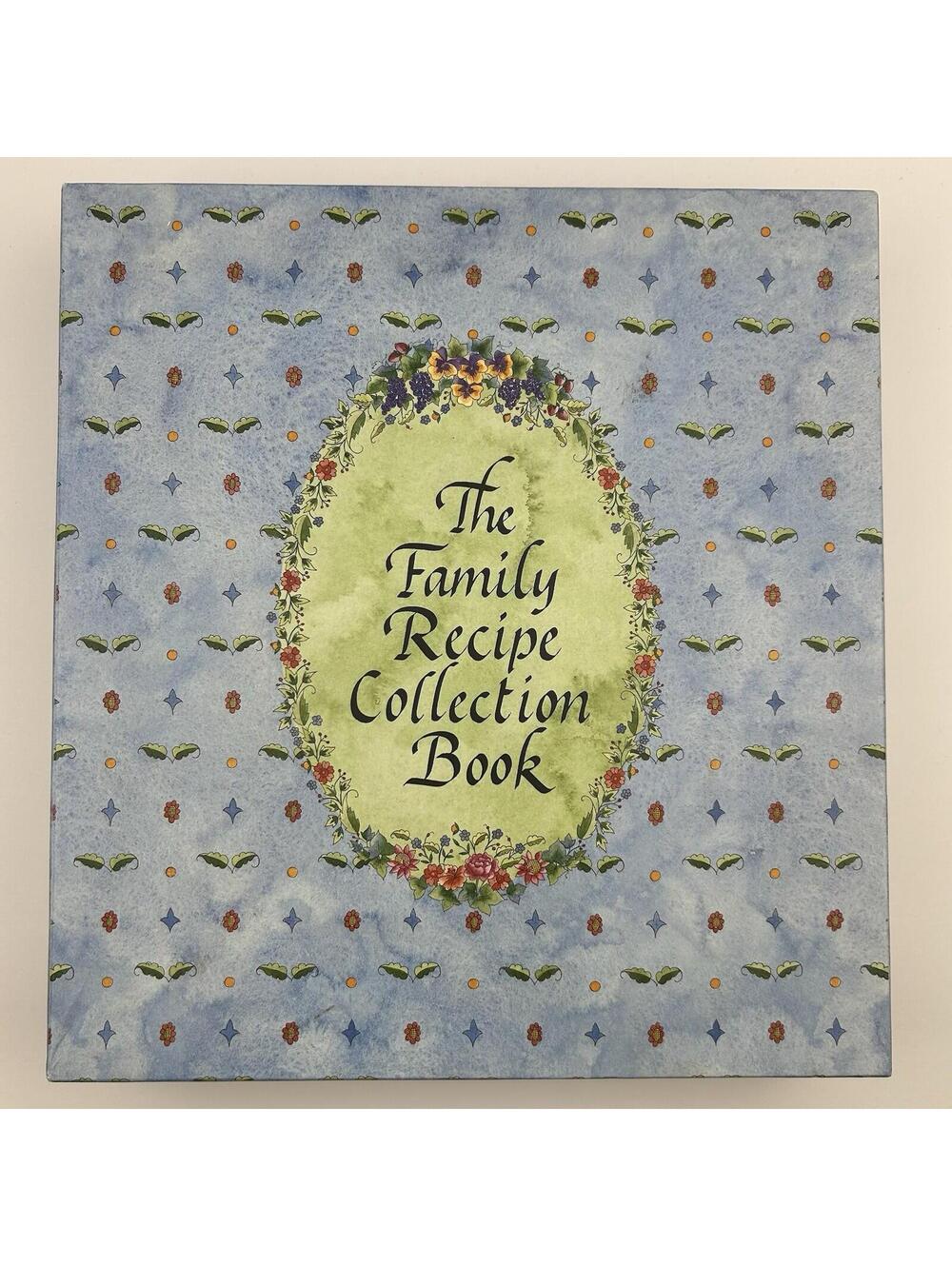 The Family Recipe Collection Book 3-Ring Binder Organizer Box Set  LS#5